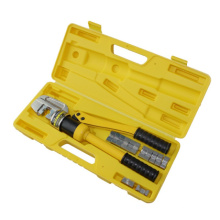 Portable Quick Hydraulic Crimping Tool 4-70mm w/ 9 Dies Cable lug Pipe